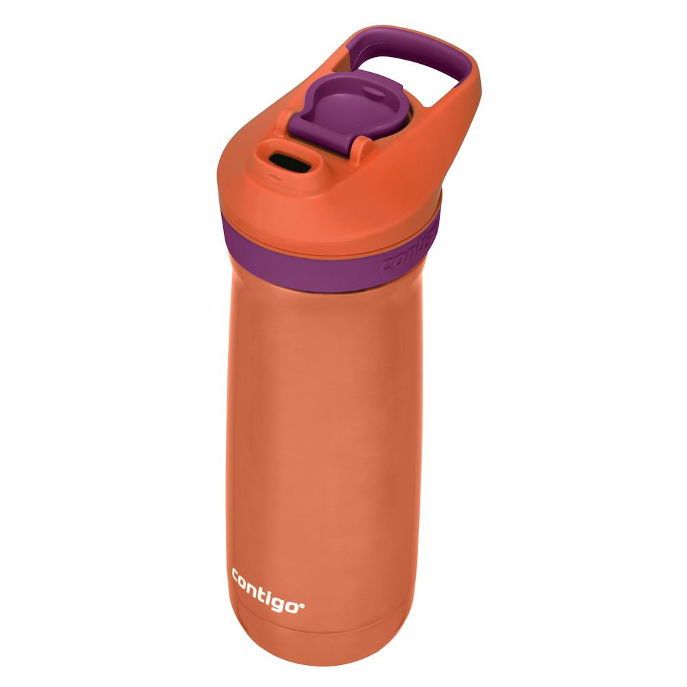 Contigo® Kids’ Casey Stainless Steel Water Bottle with Spill-Proof Leak-Proof Lid, 13oz (SSQ4)