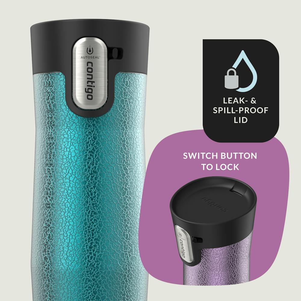 Contigo® AUTOSEAL® West Loop Vacuum-Insulated Stainless Steel Travel Mug with Easy-Clean Lid, 16 oz (VW9L)