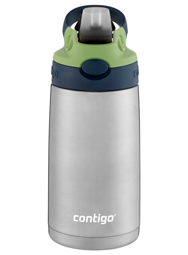 Contigo® Kids Straw Stainless Steel Water Bottle with AUTOSPOUT® Lid, 13oz (ERHJ)