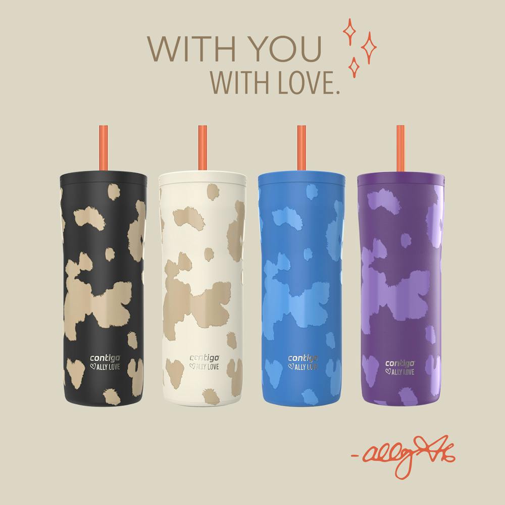 Contigo® x Ally Love Streeterville 2.0 Stainless Steel Tumbler with Straw, 24oz (D3N4)