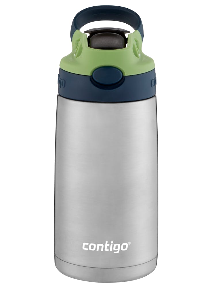 Contigo® Kids Straw Stainless Steel Water Bottle with AUTOSPOUT® Lid, 13oz (ERHJ)