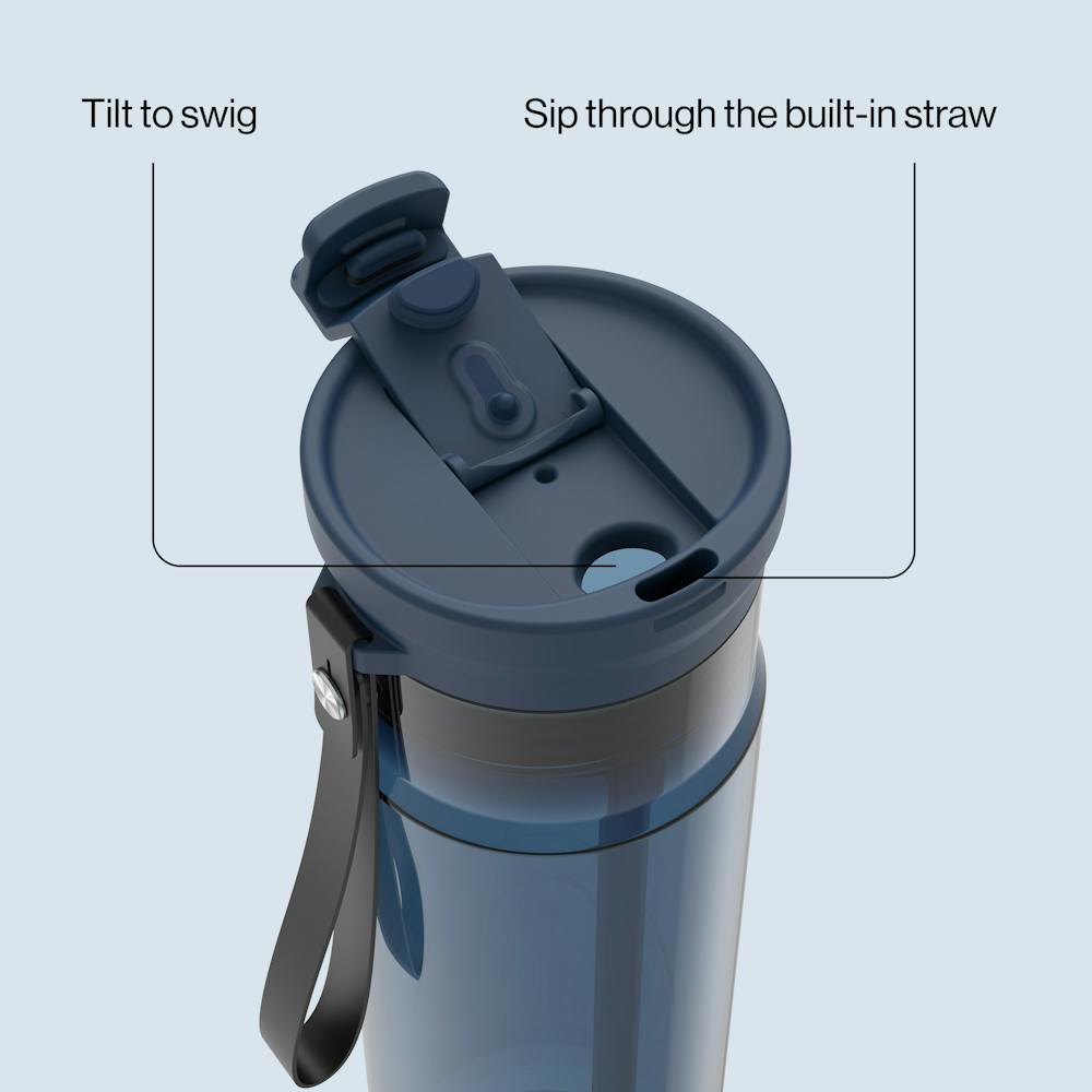 28oz DualSip Plastic Bottle (ILHK)