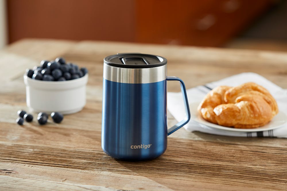 Contigo® Streeterville Stainless Steel Mug with Handle, 14oz (S6YY)