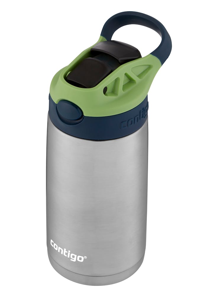 Contigo® Kids Straw Stainless Steel Water Bottle with AUTOSPOUT® Lid, 13oz (ERHJ)