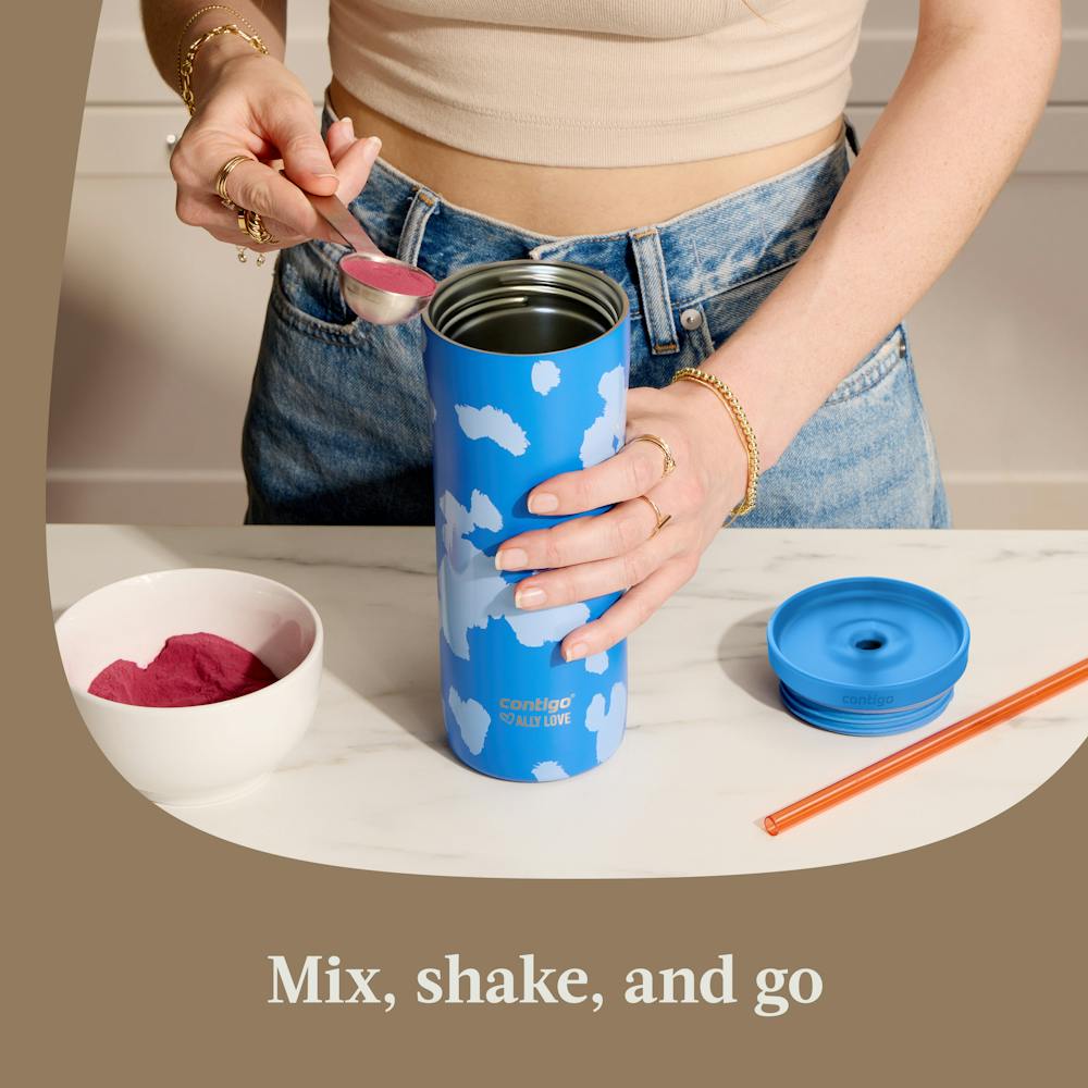Contigo® x Ally Love Streeterville 2.0 Stainless Steel Tumbler with Straw, 24oz (D3N4)