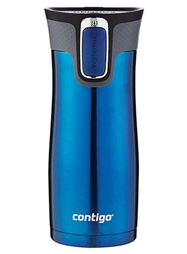 Contigo® West Loop 2.0 Stainless Steel Travel Mug with AUTOSEAL® Lid, 16oz, 2-Pack (PXGN)
