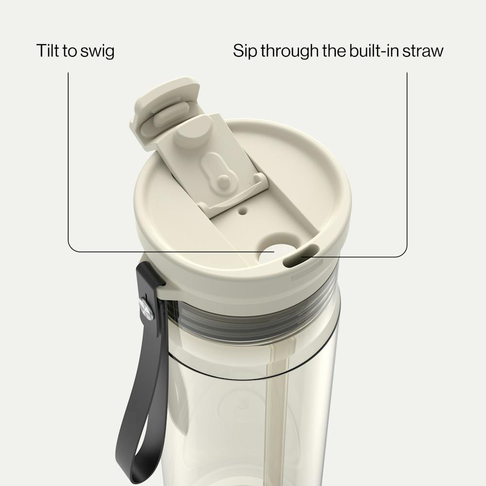 28oz DualSip Plastic Bottle (ILHK)