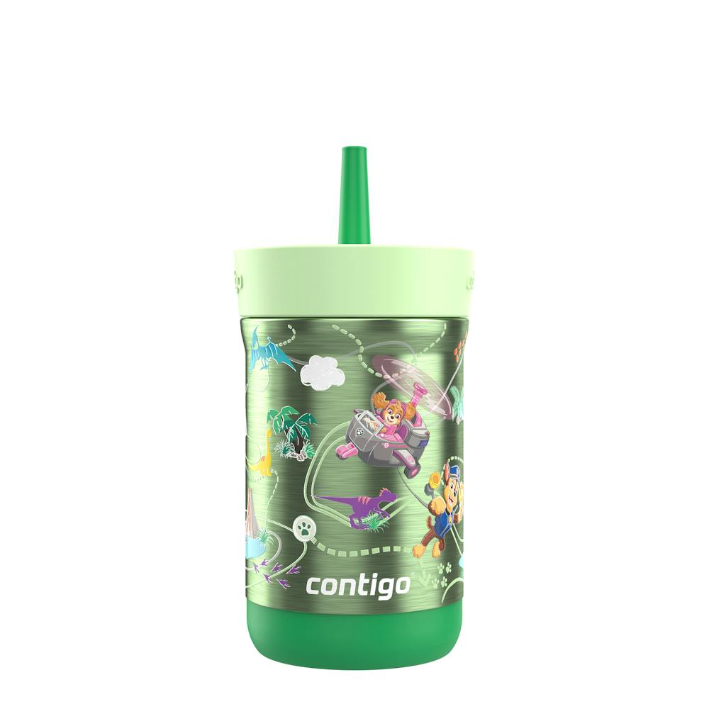 Contigo® Kids Leighton Spill-Proof Stainless Steel Tumbler with Straw, 12oz (B8DX)