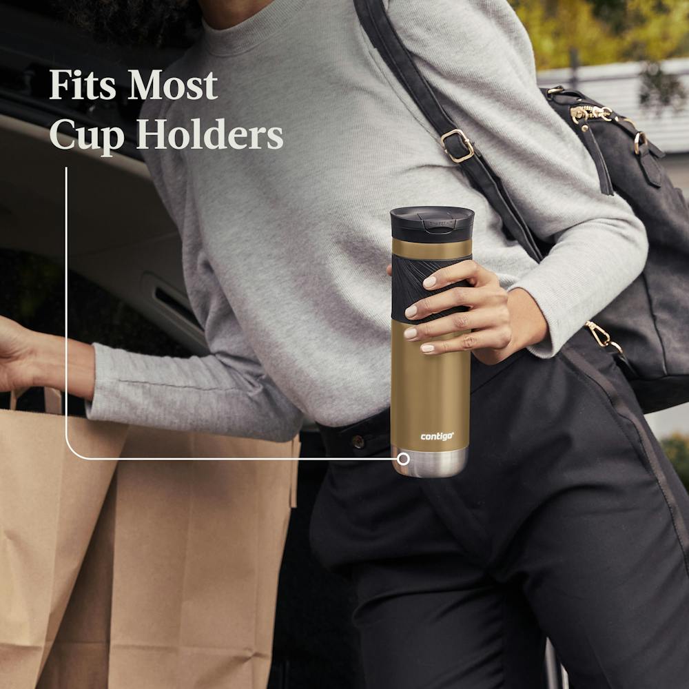 Contigo® Byron 2.0 Stainless Steel Travel Mug with SNAPSEAL™ Lid and Grip, 24oz (783F)