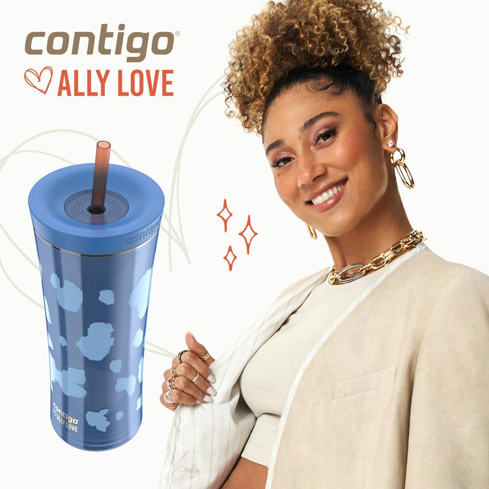 Contigo® x Ally Love Streeterville AUTOCLOSE® Shake & Go® Tumbler, 20oz (BUM6)