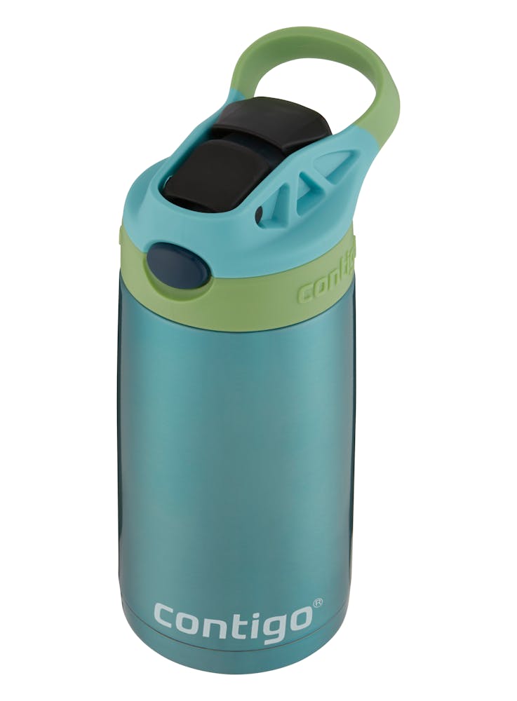 Contigo® Kids Straw Stainless Steel Water Bottle with AUTOSPOUT® Lid, 13oz (ERHJ)