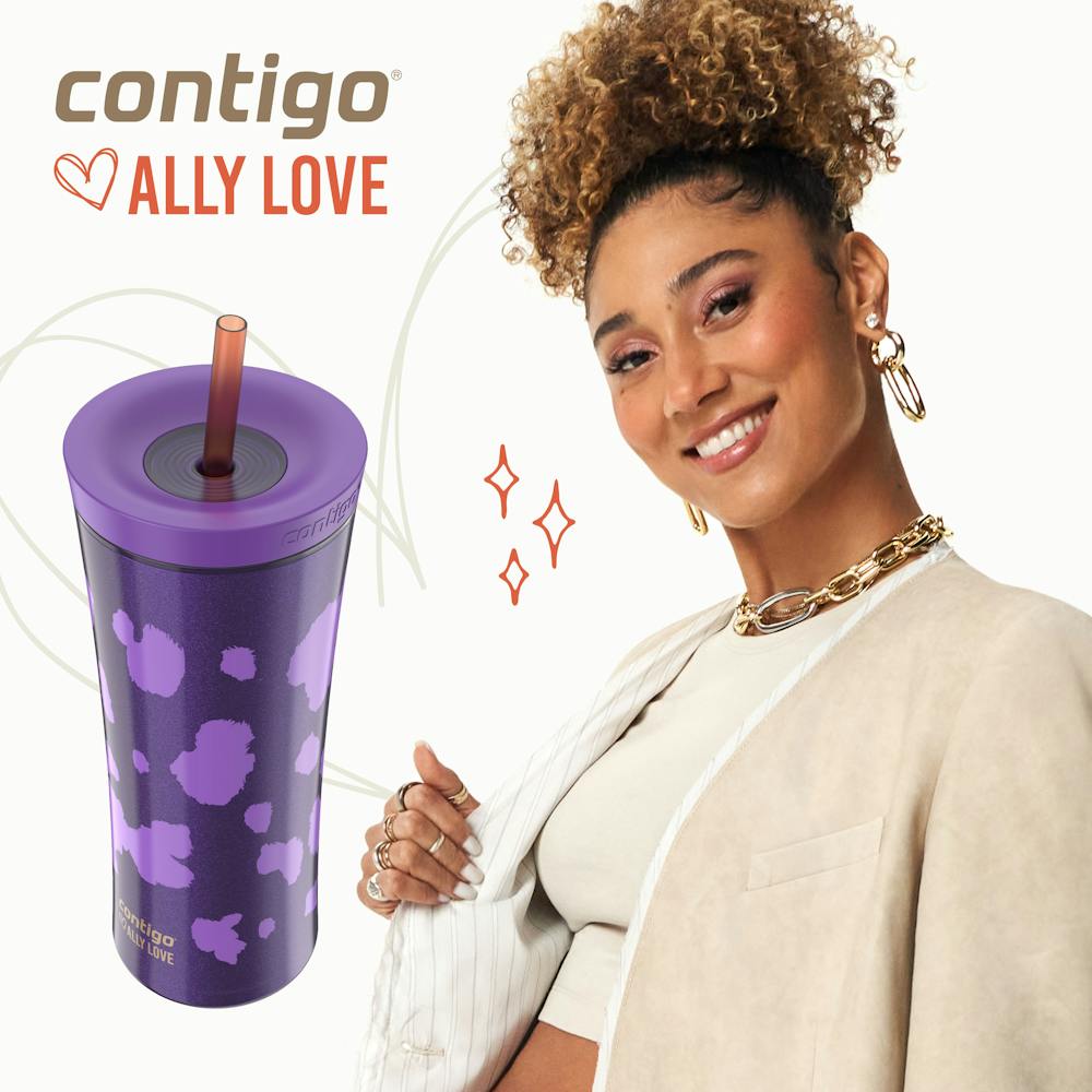 Contigo® x Ally Love Streeterville AUTOCLOSE® Shake & Go® Tumbler, 20oz (BUM6)