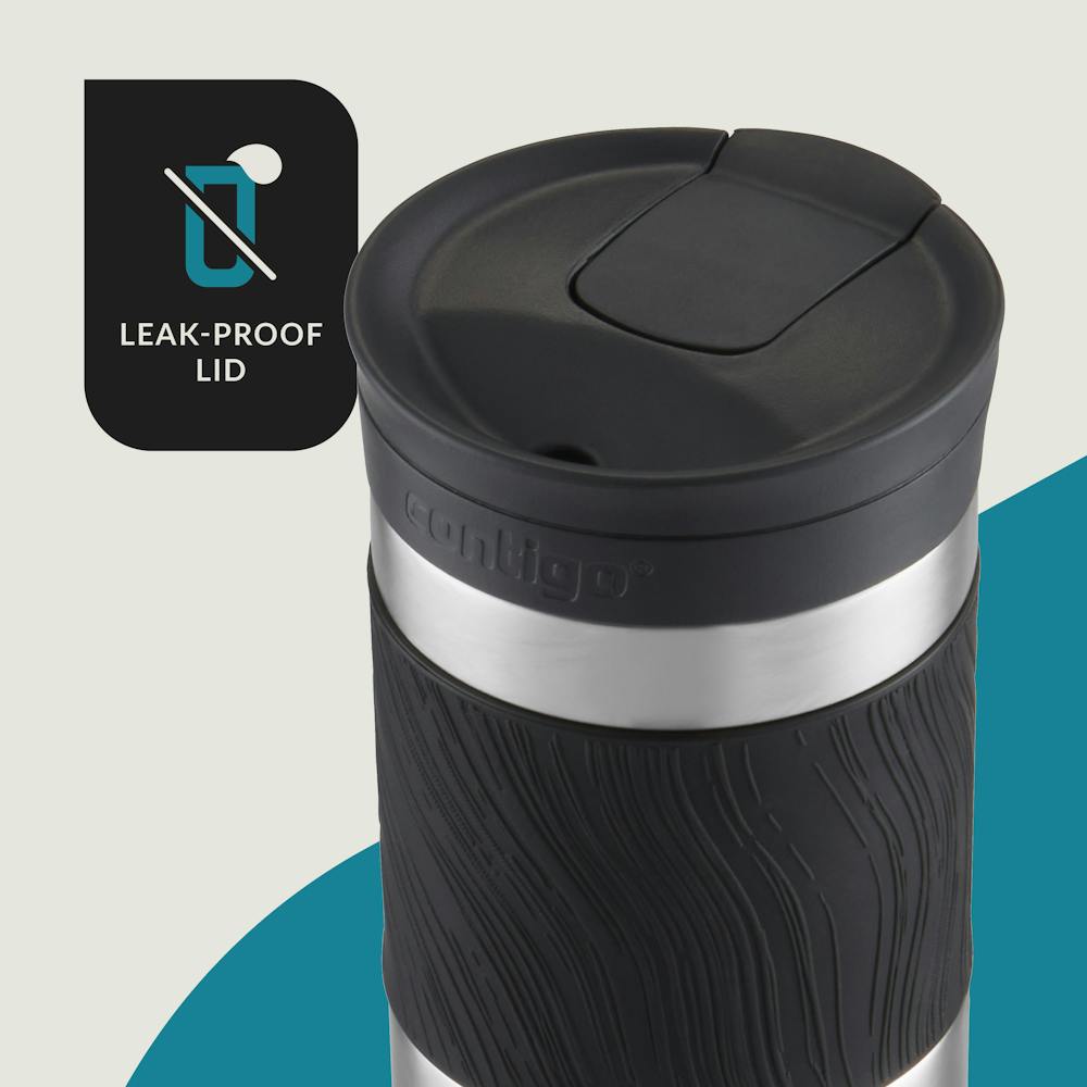 Contigo® Byron 2.0 Stainless Steel Travel Mug with SNAPSEAL™ Lid and Grip, 24oz (783F)