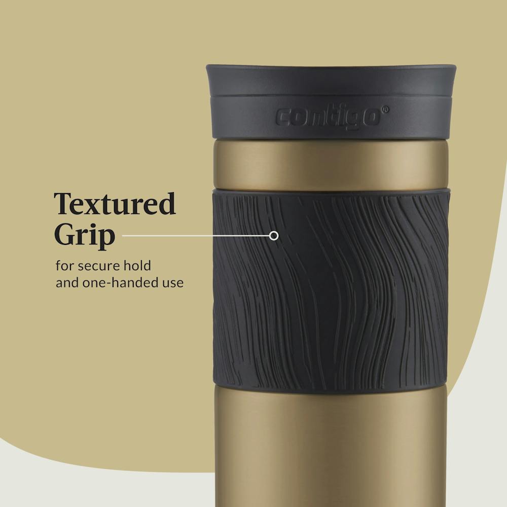 Contigo® Byron 2.0 Stainless Steel Travel Mug with SNAPSEAL™ Lid and Grip, 24oz (783F)