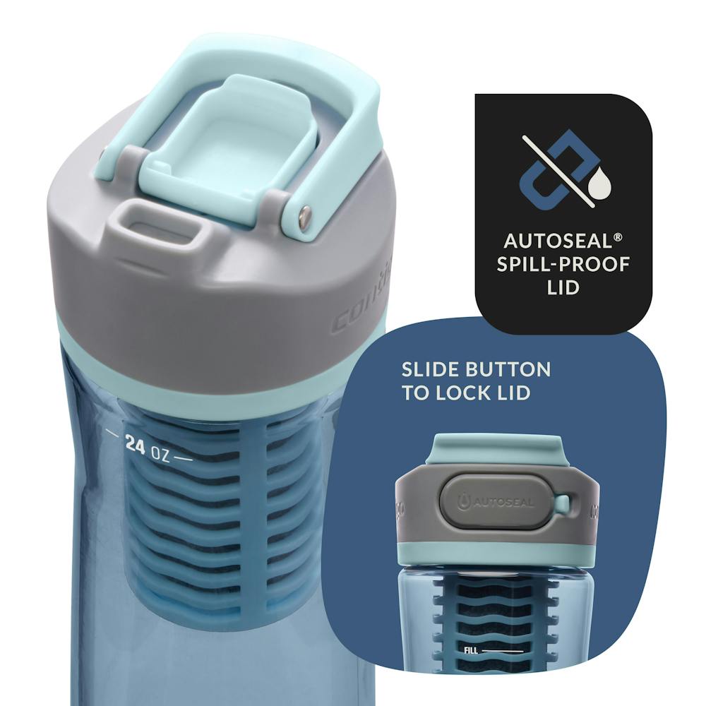 Contigo® Clybourn Freeflow Filtration Tritan Water Bottle with AUTOSEAL® LID, 24oz (ADG9)