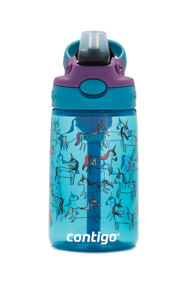 Contigo® Kids Straw Water Bottle with AUTOSPOUT® Lid, 14oz (M7C1)