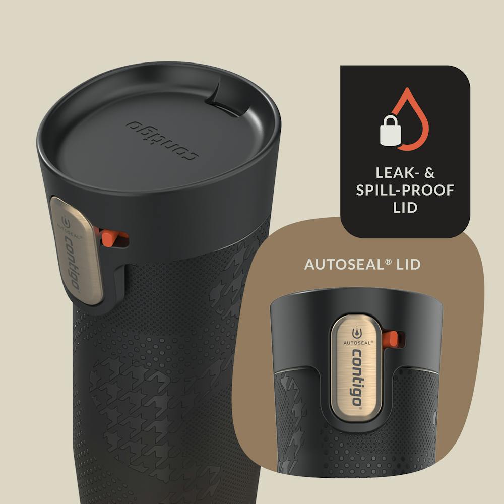 Contigo® x Ally Love West Loop 3.0 Stainless Steel Travel Mug with AUTOSEAL® Easy-Clean Lid, 16oz (88D5)