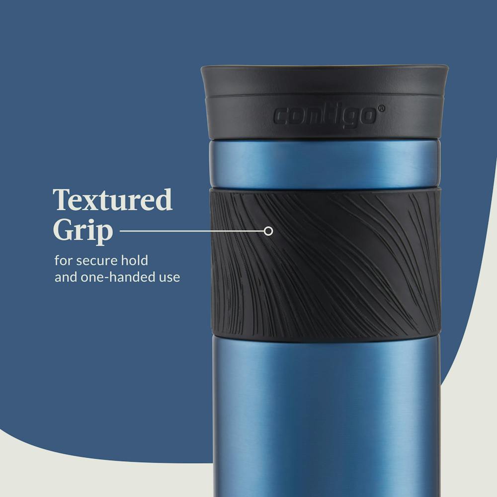 Contigo® Byron 2.0 Stainless Steel Travel Mug with SNAPSEAL™ Lid and Grip, 20oz (ME5X)