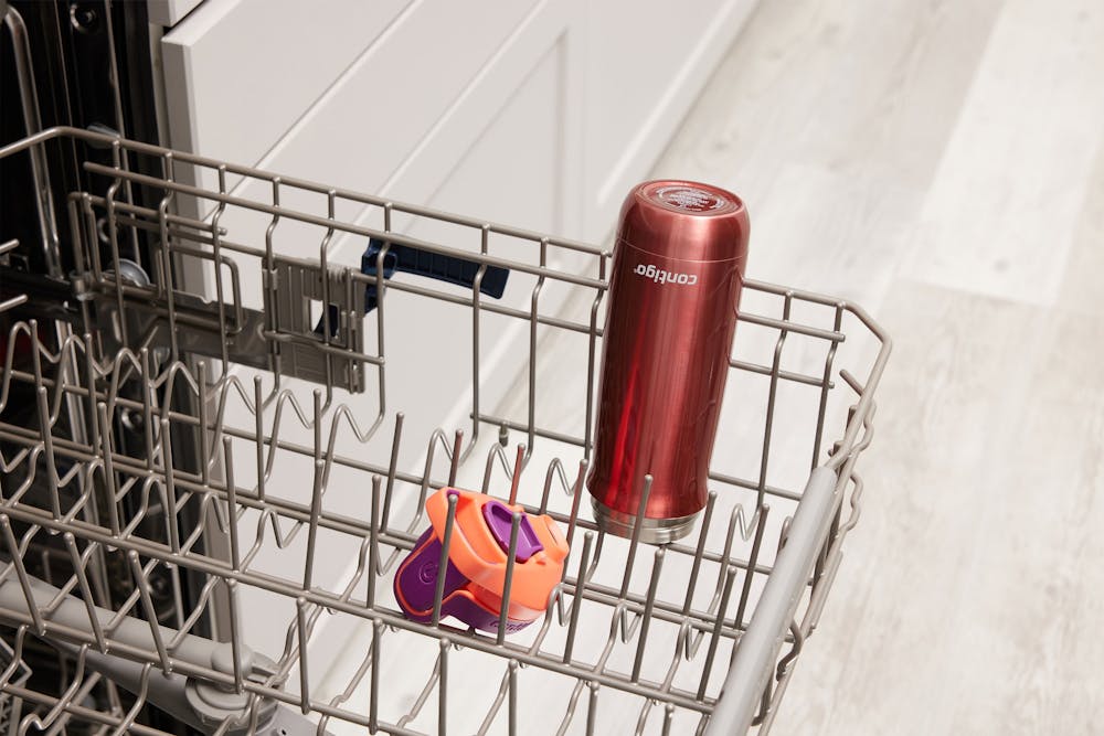 Contigo® Kids’ Casey Stainless Steel Water Bottle with Spill-Proof Leak-Proof Lid, 13oz (SSQ4)