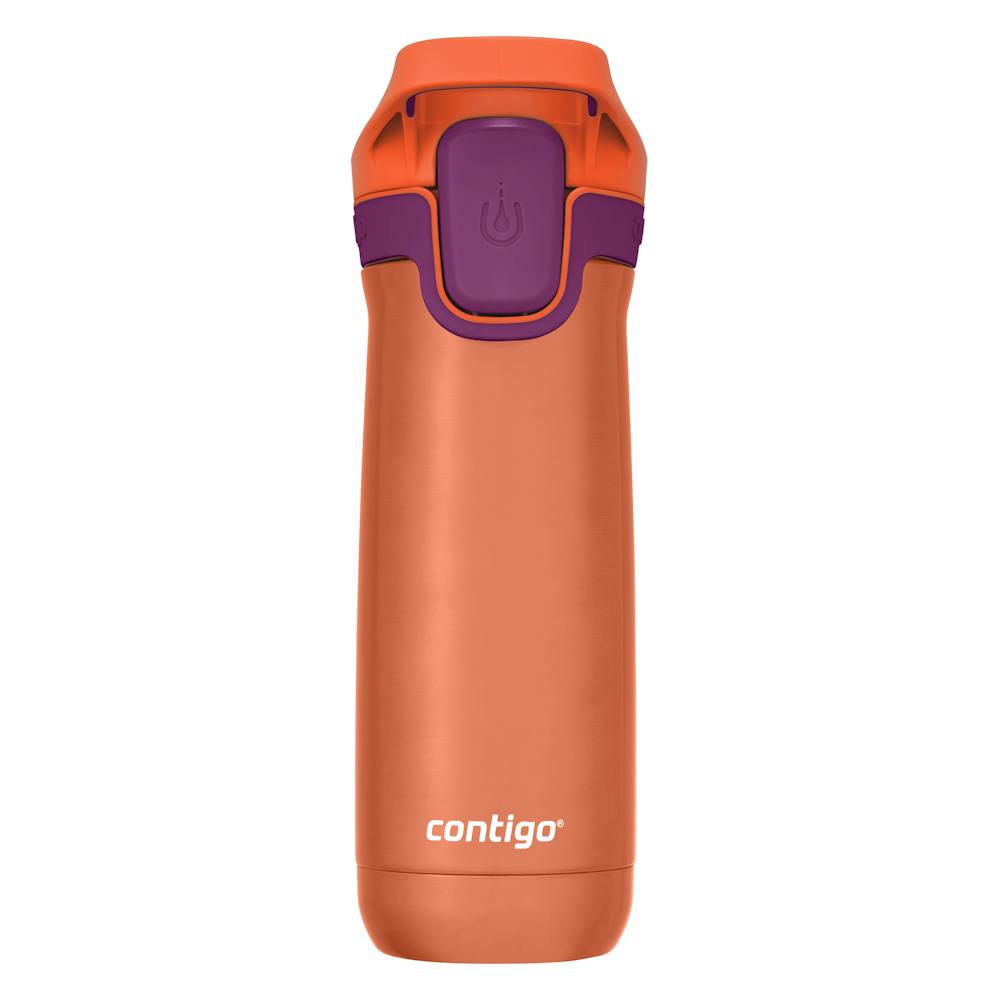 Contigo® Kids’ Casey Stainless Steel Water Bottle with Spill-Proof Leak-Proof Lid, 13oz (SSQ4)